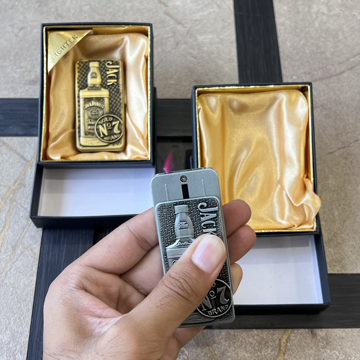 Retro Whiskey Bottle Butane Lighter