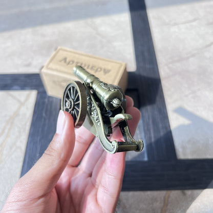 Vintage Artillery Cannon Tabletop Lighter