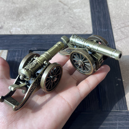 Vintage Artillery Cannon Tabletop Lighter