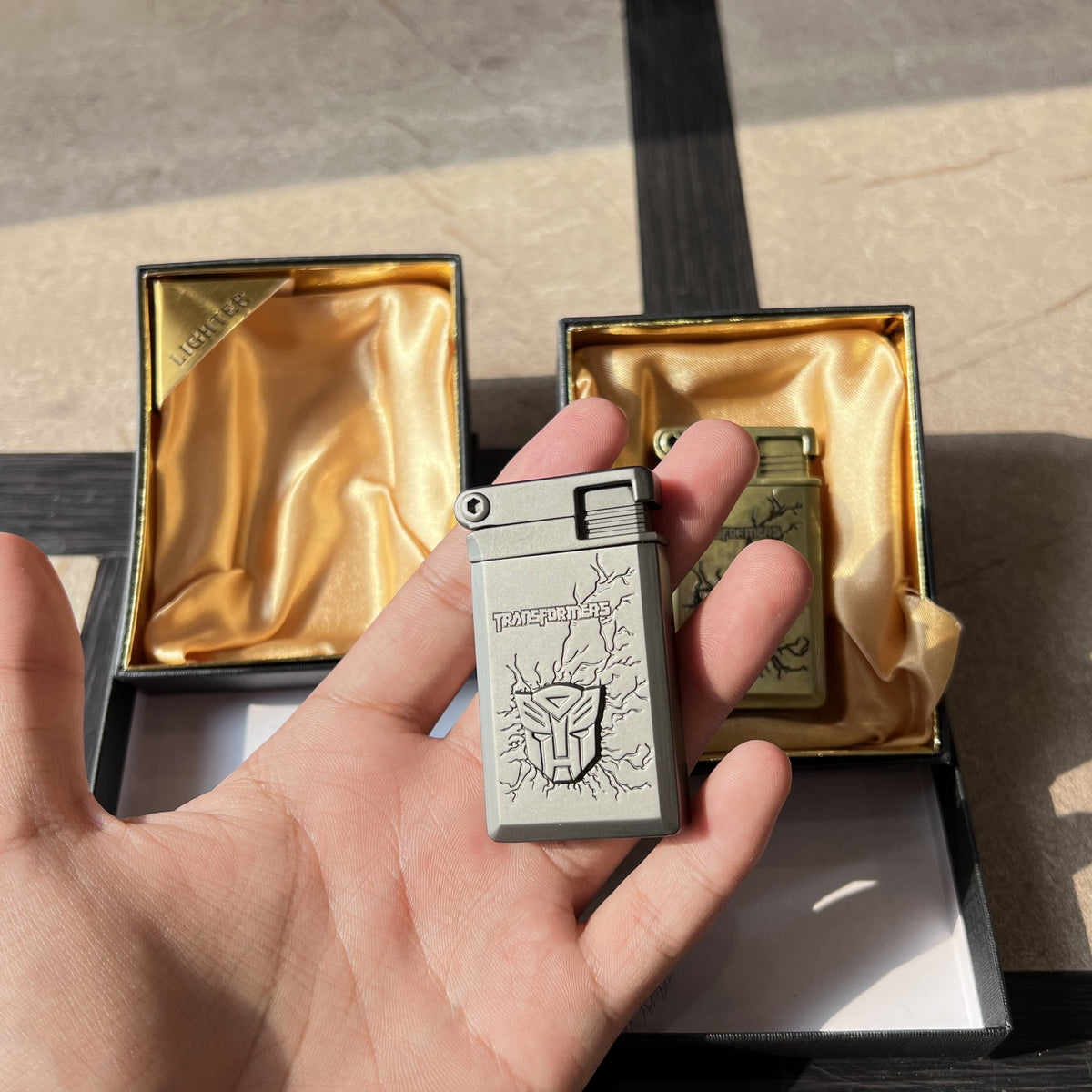 Cyber Bot Armored Torch Lighter