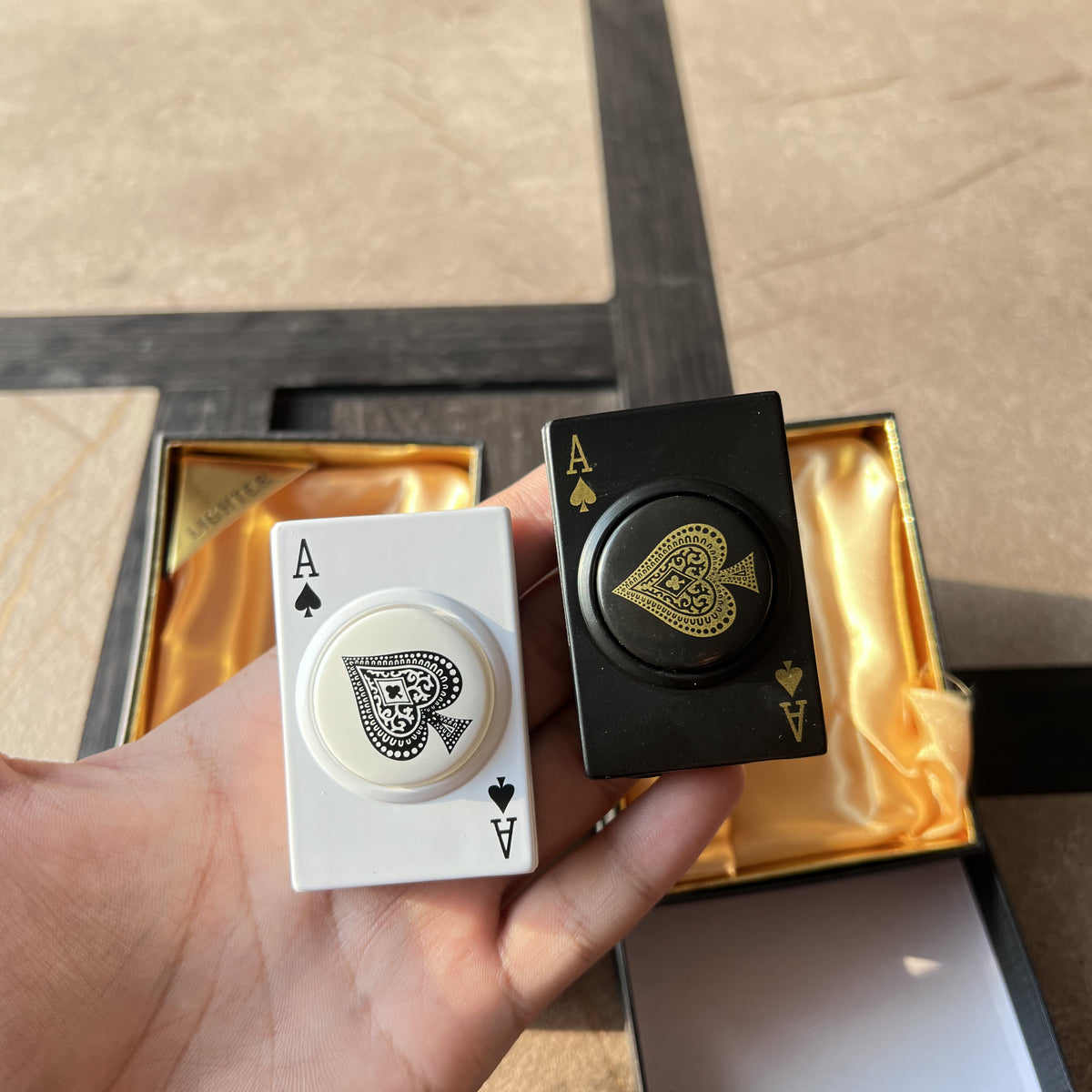 Ace of Spades Fidget Card Lighter