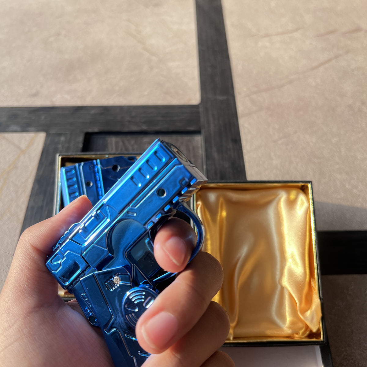 Folding Pistol Fidget Lighter