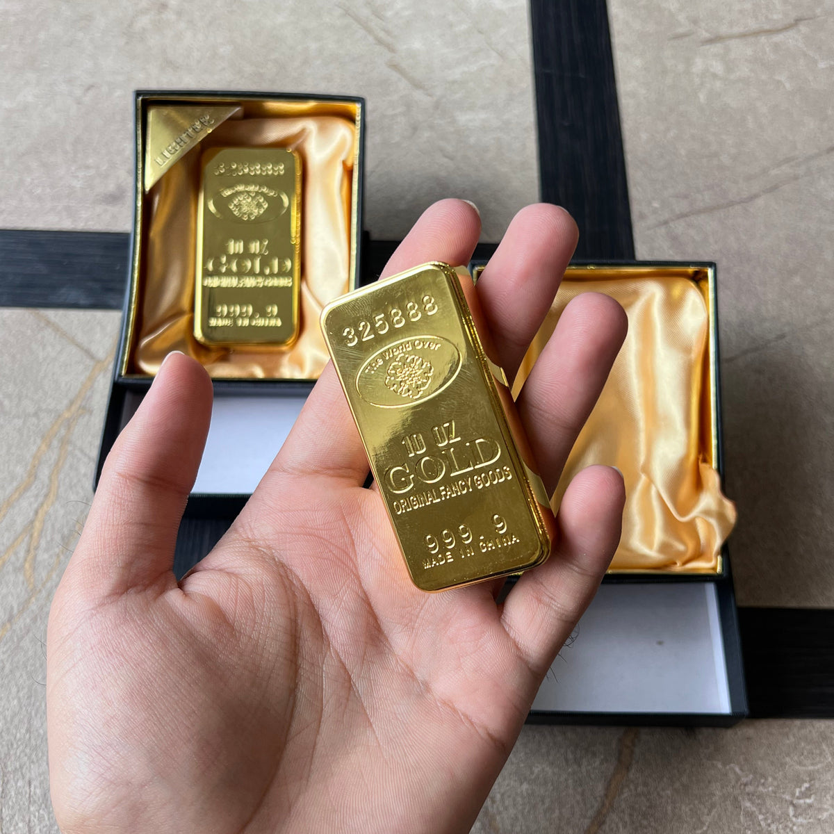 24K Gold Bar Torch Lighter