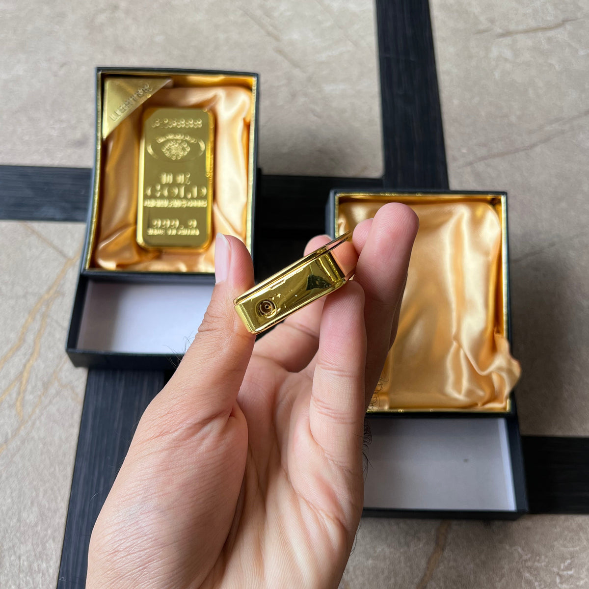 24K Gold Bar Torch Lighter
