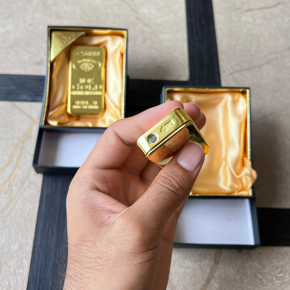 24K Gold Bar Torch Lighter