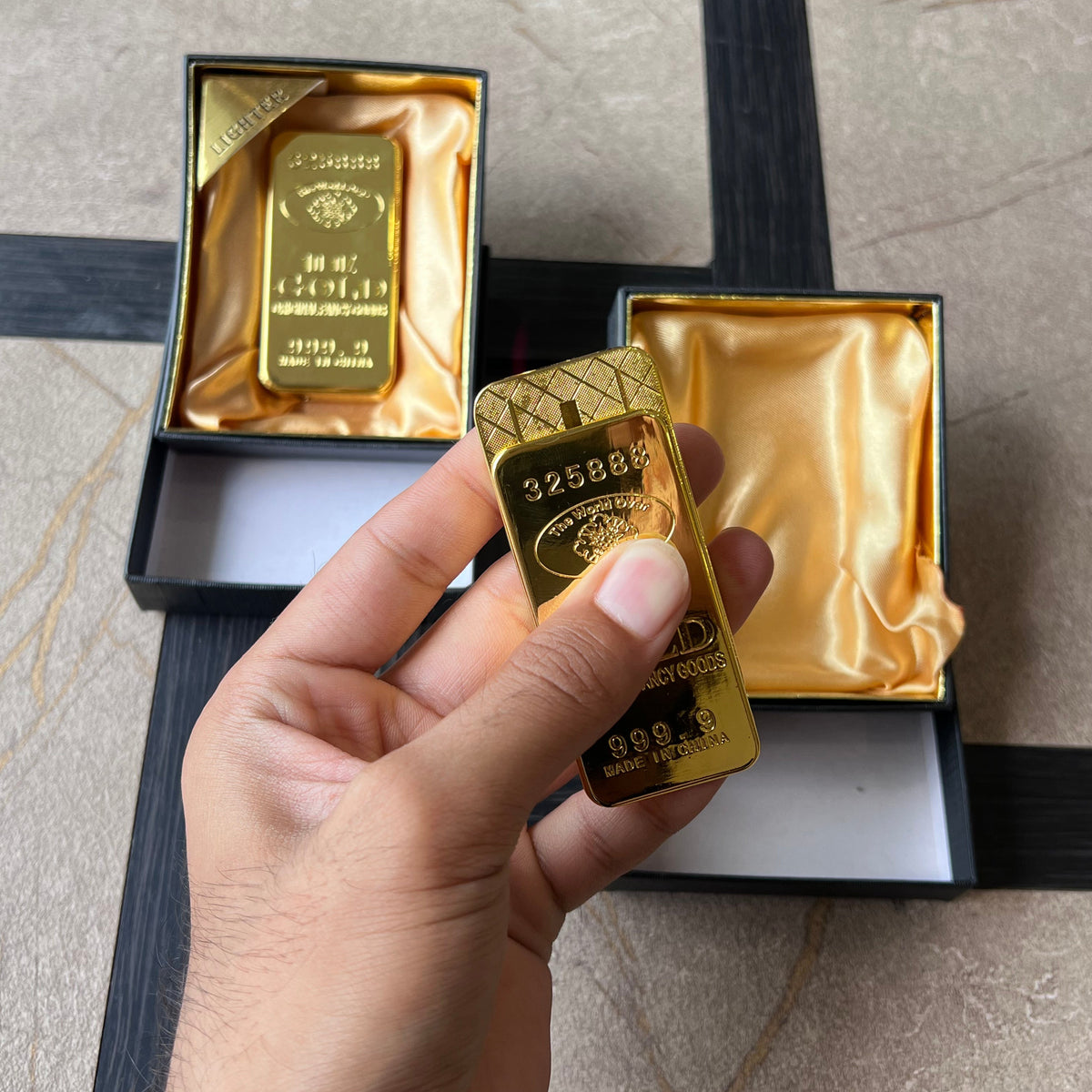 24K Gold Bar Torch Lighter