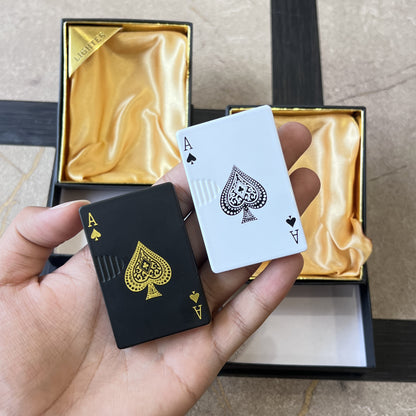 Ace of Spades Slide Torch Lighter with Green Jet Flame