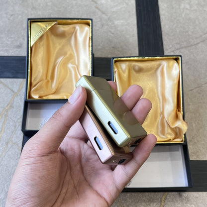Embossed Istanbul Flip-Top Jet Lighter with Fuel Window