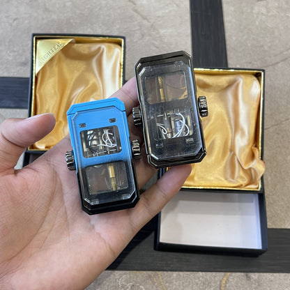 Cyberpunk Transparent LED Torch Lighter