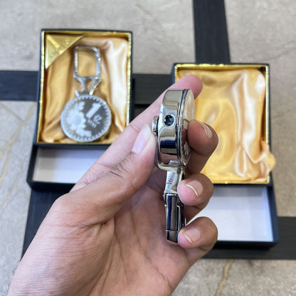 3-in-1 Lucky Coin Carabiner Torch Lighter